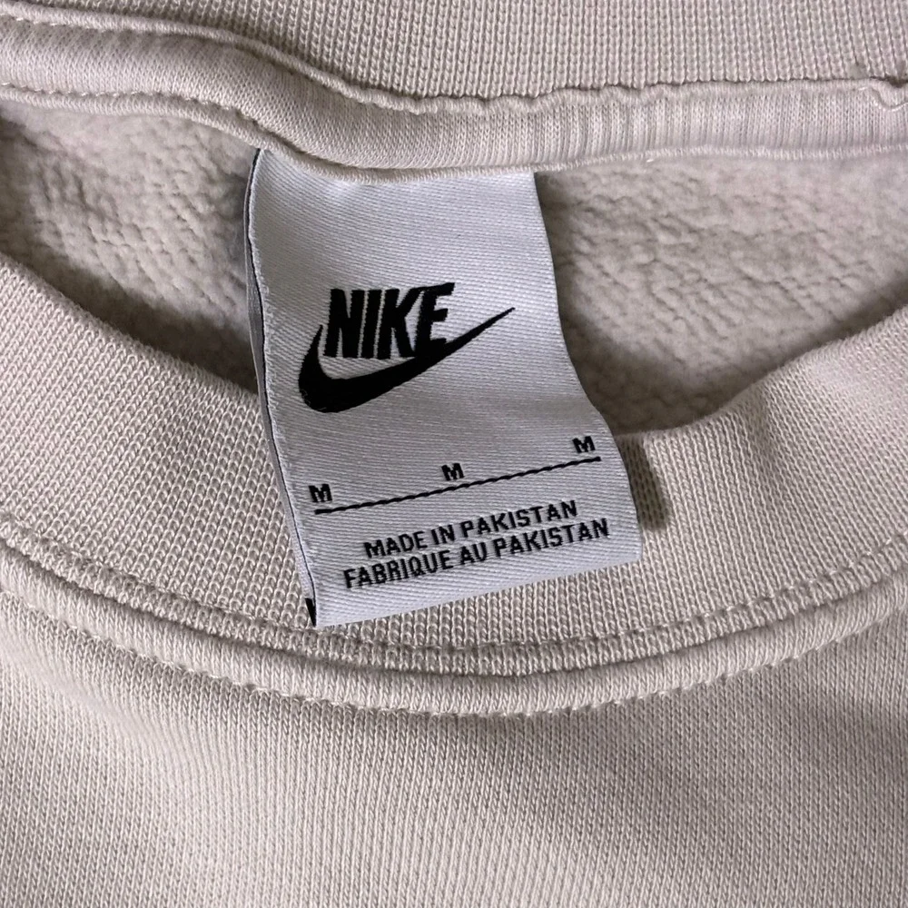 Nike Sportswear Phoenix Fleece Oversized Cropped Crewneck Sweatshirt Medium Gym